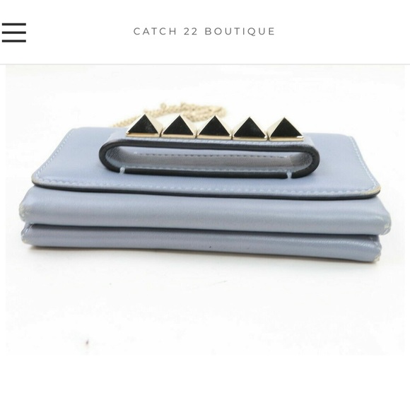 *SOLD* Valentino Va Va Voom Small Blue Crossbody Bag - Picture 5 of 9